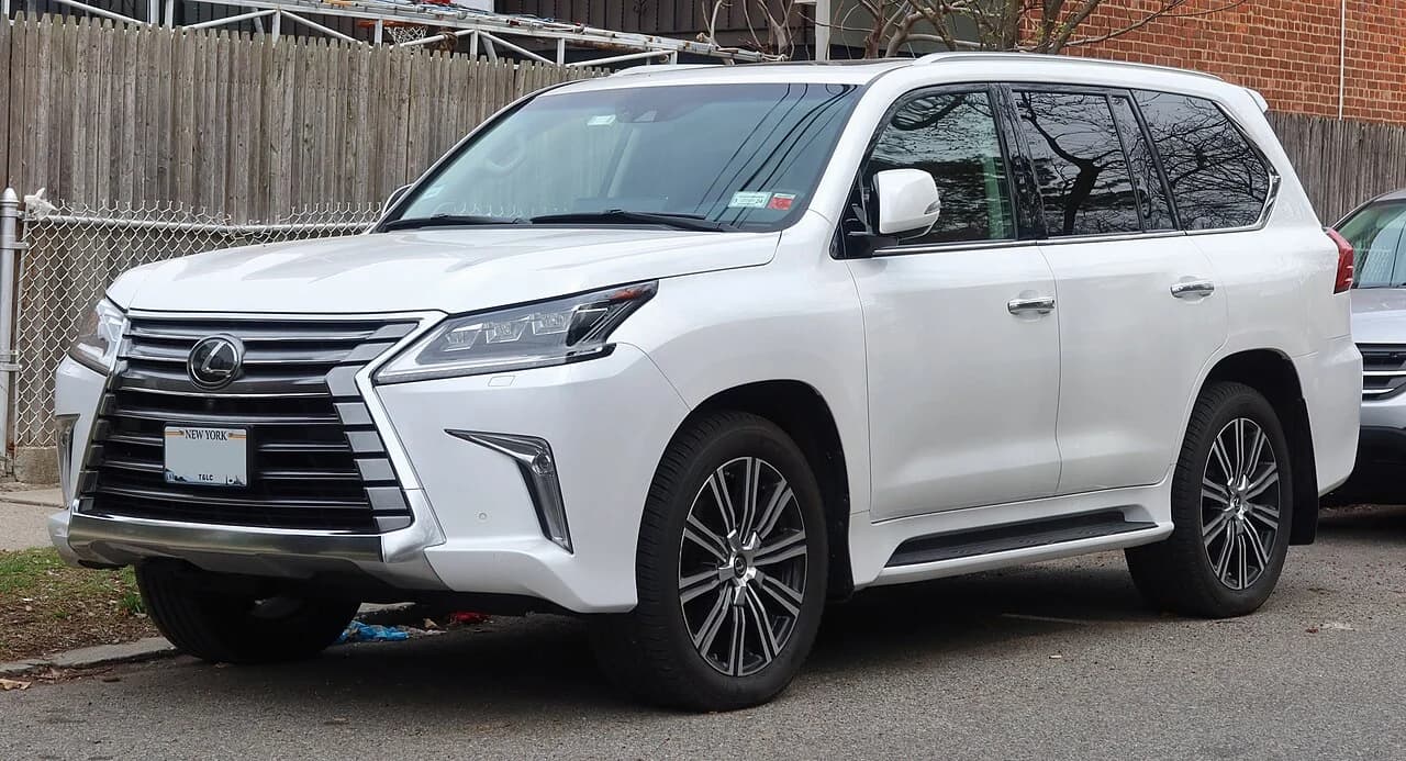 Lexus LX — representative model photograph