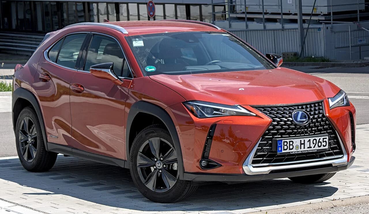 Lexus UX — representative model photograph