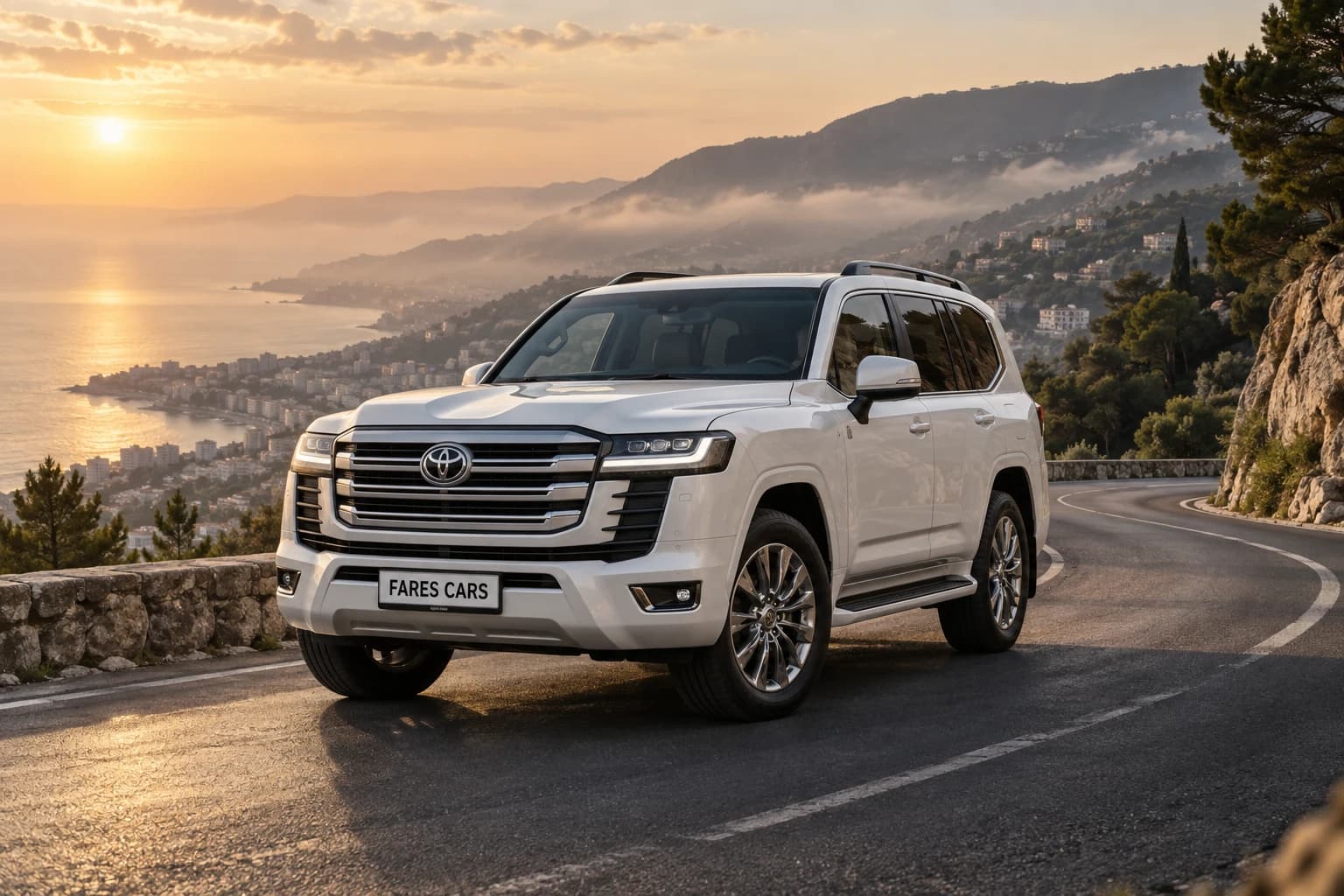 Toyota Land Cruiser — campaign illustration